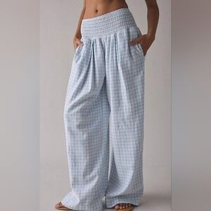 Linen Blend Pants XS